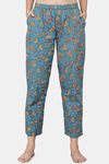 Shararat Cotton Pyajama Set - Light Blue — thumbnail 5